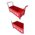 소화기 카트 이동식 소화카 보관함 연구소 주유소