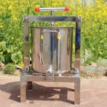 벌꿀 채밀기 압밀기 압착기 벌집 꿀짜기 토종꿀 스테인리스 3 일반 압밀기 사각 거즈봉투 2개