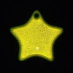 키링 키홀더 반사 안전 유도 경고 별