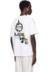 베이프 by BAPE 플래닛 어스 티셔츠 - AAPTEM1574XXNWHX