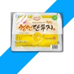 청연 단무지 반달 2 6KG x1개 분식집단무지 음식점단무지 식당단무지 알밥단무지