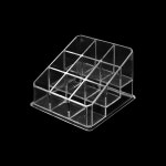 보관함 수납 화장대 진열 립스틱 투명 9구 화장품 꽂