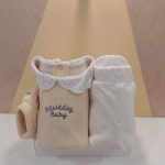 블루독베이비 YE 벨로아소프트셔츠 벨로아팬츠 선물세트 44C14-334-07 44C14-410-01