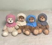 강아지 바라클라바 넥워머 겨울 니트 커플모자
