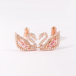 스와로브스키 스와로브스키 Dazzling Swan 드롭 이어링 여자 백조 귀걸이 5469990