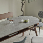 라움에스알 데이지 수납 양면 세라믹식탁 원목 6인용 스퀘어 식탁 테이블 1800