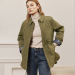 더핸드메이드 퀼팅 페이즐리 경량패딩 V