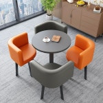 응접 데스크 의자 원형 상담실 식탁테이블 세트 리셉션