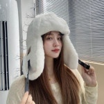 뽀글뽀글 귀달이 군밤모자 털모자