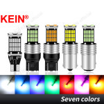 KEIN 자동차 LED 신호등 램프 전구 T15 P21W 1156 1157 T20 7440 7443 W16W W21W R5W R10W P21 5W BA15S BAY15D WY21W