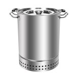 업소용 항아리 바베큐 삼겹살 화덕 오리 그릴 훈제 통 숯불 스텐 그릴 뜸들이고 굽기