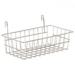 홈인더스 다용도 미니바구니 스테인리스 컵선반 창틀선반