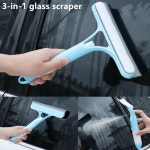 다기능 유리 와이퍼 홈 창 청소 브러시 분무기 비누 홈 자동차 고무