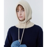 줄리아페페 JULIAPEPE Classy String Baraclava Cream JULIAPEPE 바라클라바 F 2023FWK0004