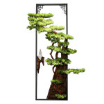 소나무장식 벽장식 인테리어 소품 벽부형 대형 거실 조형물 장식