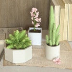 점토몰드 DIY 화분 실리콘 몰드 석고 시멘트 콘크리트 몰드 다이아몬드 원형 다육 식물 화분 보관 몰드