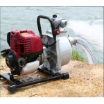 엔진 양수기 침수 수해 소형 2행정 급수 펌프 농업 분무기