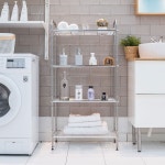 올스텐 선반 4단 욕실수납 진열대 미니