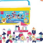 핑크퐁 아기상어 소프트블럭 유아교구 여아장난감