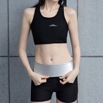 피트니스 스포츠 가슴 탄탄 신축성 여성 땀복 브라탑