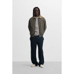 자라 맨즈 ZARA 자라 테크니컬 트라우저스 바지 팬츠 사이드 스트라이프 - 컬러 다크 985774