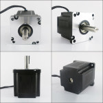 Lichuan DC 스텝퍼 오픈 루프 모터 레이저 CNC 기계용 2 상 Nema42 0 6 5A 12 15 22 29N m DC24V 6