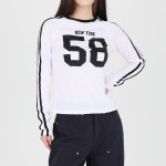 닷이프 여성용 로파 라인 티셔츠 L T24FS1-A1145