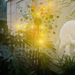 태양열 바람개비 마당꾸미기 정원조형물 안뜰 포토존