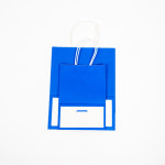 컬러 종이 쇼핑백 중