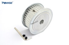POWGE Arc HTD 5M 40 톱니 동기 타이밍 풀리 보어 8 10 12 14 15 16 17 18 19 20 폭 벨트 HTD5M