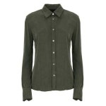 해외배송 24FW 로베르토 리치 디자인 셔츠 Green W2480820BOSCO