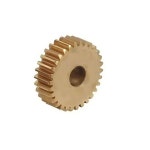 THZGF 1PCS 계수 구멍 직경 황동 면 원통형 스퍼 기어 정밀 드라이브 16 5mmx5mm 31 T th