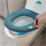 세탁가능 손잡이 변기커버