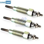 이스즈 엔진 글로우 플러그 히타치 EX29 30 32 35 36 미니디거 대우용 굴삭기 발전기 3LB1 3L 8-97106549-4