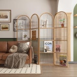 아치형가벽 유리 회사칸막이 가림막 유리가벽 파티션 불투명