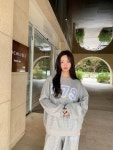 079레터링 기모 맨투맨 조거트레이닝세트 남여공용 가을 겨울 30대 여성 백염