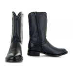 Soto Boots 남성용 로퍼 카우보이 부츠 가죽 웨스턴 H4003 157149