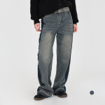 닷이프 여성용 루브 빈티지 와이드 데님 팬츠 빈티지청 P24FW1-A1206