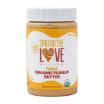 스프레드더러브 무가당 무첨가 100 유기농 땅콩버터 크런치 팜오일프리 글루텐프리 비건 피넛버터 454g