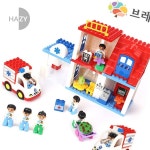 헤이지 브레인숲 교육용 듀오 병원놀이 76P 의사 병원놀이 세트