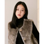 셀렙샵에디션 셀렙샵에디션 24FW FAUX밍크 버튼업