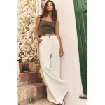 자라 ZARA 자라 WIDE-LEG 하이-WAIST 팬츠 여성 상품번호 1478 137 251
