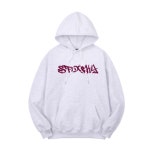 그루브스텝 메르시 레터링 오버핏 후드 티셔츠 H0206