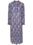GANNI 가니 25 조젯 플리츠 미디 드레스 MULTICOLOUR TP425060952 F8863999