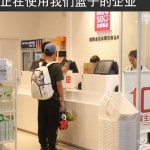 마트 장바구니 보관대 이동식 바구니 거치대 1 스몰사이즈 장바구니 세트 흰 회