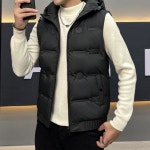 새로운 겨울 인쇄 다운 조끼 남자 대외 무역 재킷 솔리드 컬러 6218N1648777