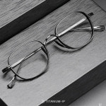 DRX 티타늄 작은사이즈 부드러운사각 초경량 안경테 G1518