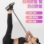 가정용 요가 필라테스 헬스 등 허리 복부 가슴 힙업 운동 스트레칭 바
