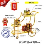 호텔 식당 원목 와인 카트 트레이 주방 서빙카트 트롤리