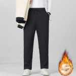 방한용 데일리 스포츠웨어 남자 퍼 일자 팬츠